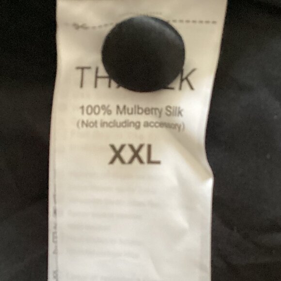 THXSILK Women's Mulberry Silk PJ Set Long Sleeve Sleepwear Nightwear Pajamas - Picture 11 of 11